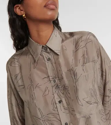 Brunello Cucinelli Silk shirt | Thumbnail 3 Brunello Cucinelli Silk shirt | Thumbnail 3