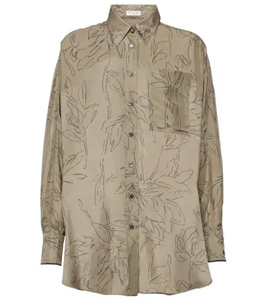 Brunello Cucinelli Silk shirt | Thumbnail 1 Brunello Cucinelli Silk shirt | Thumbnail 1