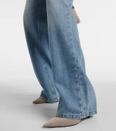 Brunello Cucinelli High-rise wide-leg jeans | Thumbnail 2 Brunello Cucinelli High-rise wide-leg jeans | Thumbnail 2