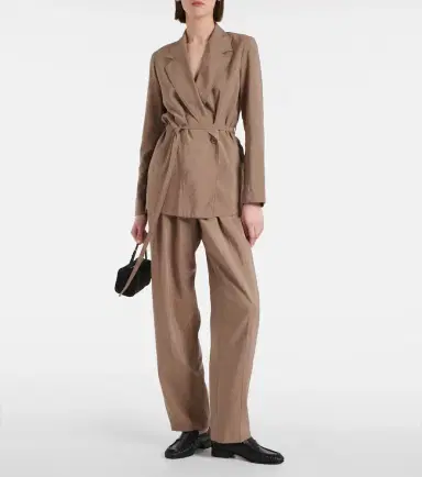 Joseph Mayet silk-blend twill blazer | Thumbnail 3 Joseph Mayet silk-blend twill blazer | Thumbnail 3