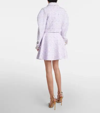 Nina Ricci Cropped cotton-blend tweed jacket | Thumbnail 5 Nina Ricci Cropped cotton-blend tweed jacket | Thumbnail 5