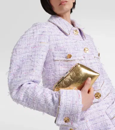 Nina Ricci Cropped cotton-blend tweed jacket | Thumbnail 6 Nina Ricci Cropped cotton-blend tweed jacket | Thumbnail 6