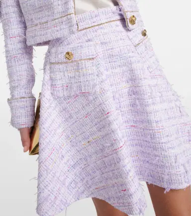 Nina Ricci High-rise cotton-blend tweed miniskirt | Thumbnail 4 Nina Ricci High-rise cotton-blend tweed miniskirt | Thumbnail 4