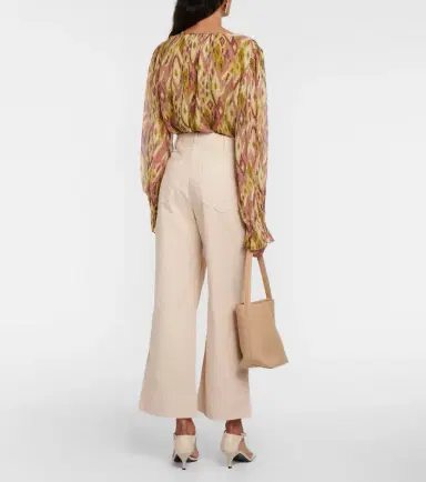 Velvet Mya cropped cotton wide-leg pants | Thumbnail 2 Velvet Mya cropped cotton wide-leg pants | Thumbnail 2