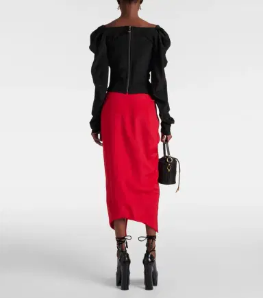 Vivienne Westwood Tie-detail silk top | Thumbnail 2 Vivienne Westwood Tie-detail silk top | Thumbnail 2