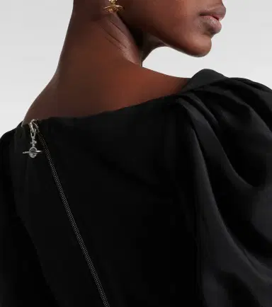 Vivienne Westwood Tie-detail silk top | Thumbnail 5 Vivienne Westwood Tie-detail silk top | Thumbnail 5