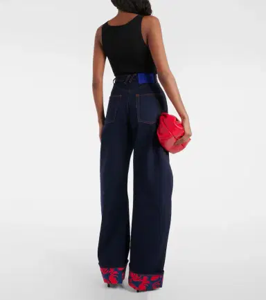 Burberry High-rise wide-leg jeans | Thumbnail 3 Burberry High-rise wide-leg jeans | Thumbnail 3