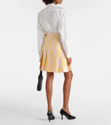 Burberry Checked miniskirt | Thumbnail 3 Burberry Checked miniskirt | Thumbnail 3