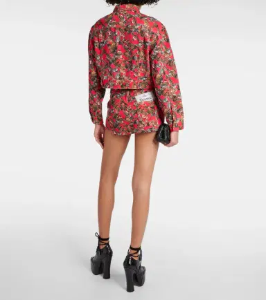 Vivienne Westwood Printed cropped denim jacket | Thumbnail 3 Vivienne Westwood Printed cropped denim jacket | Thumbnail 3
