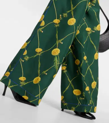 Burberry Floral silk pajama pants | Thumbnail 5 Burberry Floral silk pajama pants | Thumbnail 5