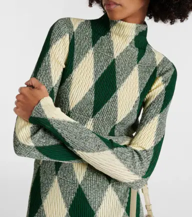 Burberry Argyle cotton and silk sweater | Thumbnail 4 Burberry Argyle cotton and silk sweater | Thumbnail 4