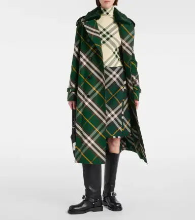 Burberry Check turtleneck sweater | Thumbnail 2 Burberry Check turtleneck sweater | Thumbnail 2