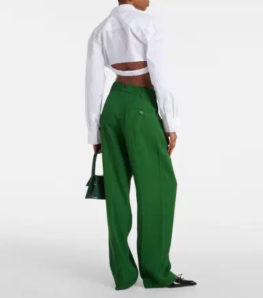 Jacquemus Le Pantalon Titolo high-rise wide-leg pants | Thumbnail 4 Jacquemus Le Pantalon Titolo high-rise wide-leg pants | Thumbnail 4