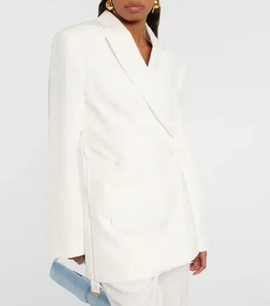 Jacquemus La Veste Tibau asymmetric blazer | Thumbnail 2 Jacquemus La Veste Tibau asymmetric blazer | Thumbnail 2
