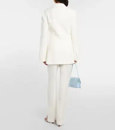Jacquemus La Veste Tibau asymmetric blazer | Thumbnail 4 Jacquemus La Veste Tibau asymmetric blazer | Thumbnail 4