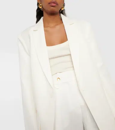 Jacquemus La Veste Tibau asymmetric blazer | Thumbnail 5 Jacquemus La Veste Tibau asymmetric blazer | Thumbnail 5