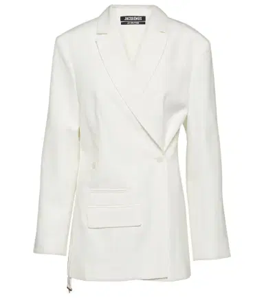 Jacquemus La Veste Tibau asymmetric blazer | Thumbnail 1 Jacquemus La Veste Tibau asymmetric blazer | Thumbnail 1