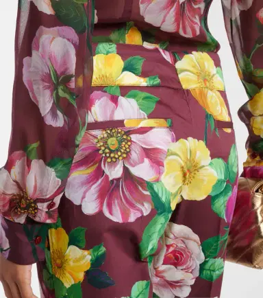 Dolce & Gabbana Floral low-rise cotton-blend pants | Thumbnail 6 Dolce & Gabbana Floral low-rise cotton-blend pants | Thumbnail 6