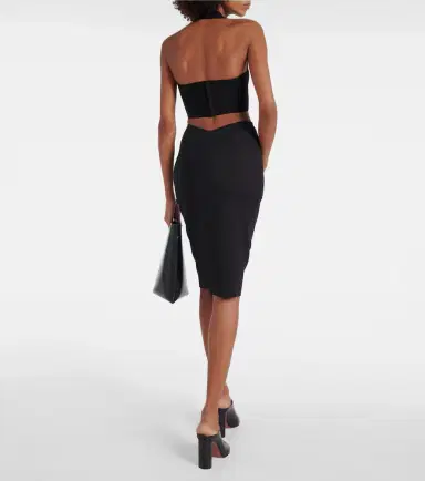 Alaïa Alaïa Ruched pencil skirt | Thumbnail 6 Alaïa Alaïa Ruched pencil skirt | Thumbnail 6