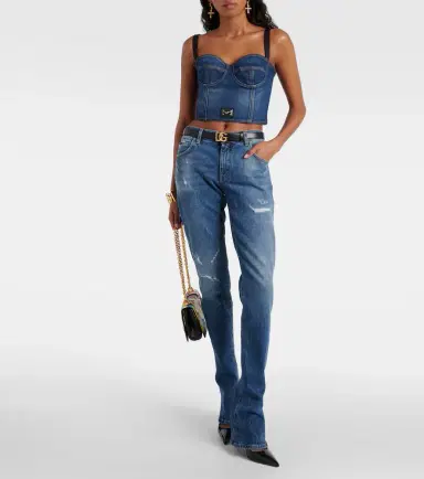 Dolce & Gabbana High-rise flared jeans | Thumbnail 3 Dolce & Gabbana High-rise flared jeans | Thumbnail 3