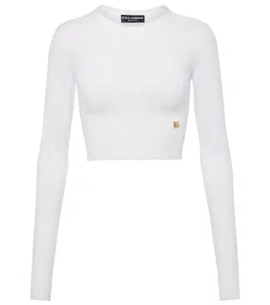Dolce & Gabbana Silk-blend sweater | Thumbnail 1 Dolce & Gabbana Silk-blend sweater | Thumbnail 1