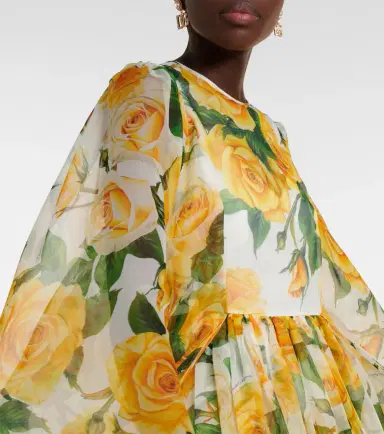 Dolce & Gabbana Floral silk chiffon minidress | Thumbnail 2 Dolce & Gabbana Floral silk chiffon minidress | Thumbnail 2