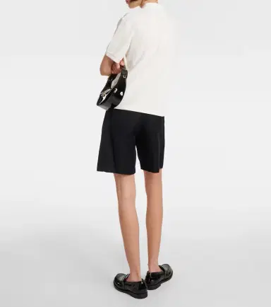 Miu Miu Logo cotton piqué polo shirt | Thumbnail 3 Miu Miu Logo cotton piqué polo shirt | Thumbnail 3