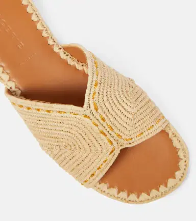 CLERGERIE Ineni raffia slides | Thumbnail 3 CLERGERIE Ineni raffia slides | Thumbnail 3
