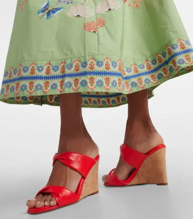Aquazzura Twist leather wedge sandals | Thumbnail 5 Aquazzura Twist leather wedge sandals | Thumbnail 5