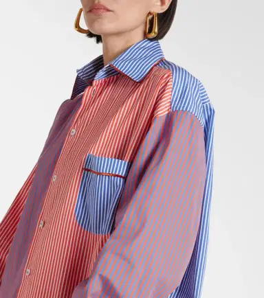 Etro Striped cotton shirt | Thumbnail 4 Etro Striped cotton shirt | Thumbnail 4