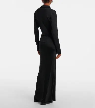Tove Iana V-neck maxi dress | Thumbnail 4 Tove Iana V-neck maxi dress | Thumbnail 4