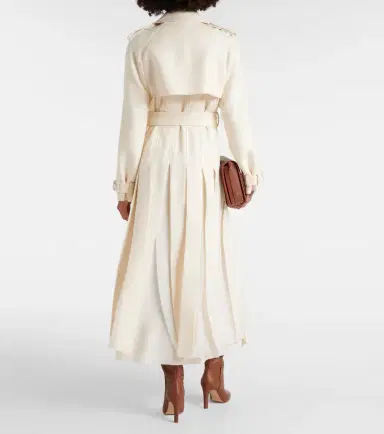 Gabriela Hearst Eithne silk and wool trench coat | Thumbnail 2 Gabriela Hearst Eithne silk and wool trench coat | Thumbnail 2
