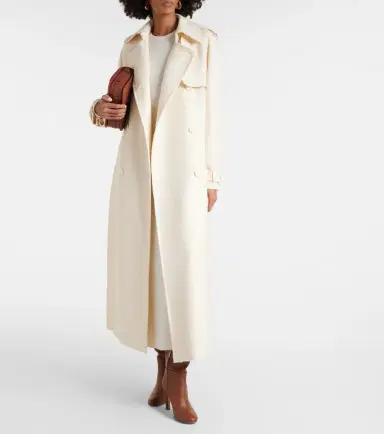 Gabriela Hearst Eithne silk and wool trench coat | Thumbnail 3 Gabriela Hearst Eithne silk and wool trench coat | Thumbnail 3