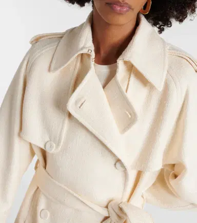 Gabriela Hearst Eithne silk and wool trench coat | Thumbnail 4 Gabriela Hearst Eithne silk and wool trench coat | Thumbnail 4