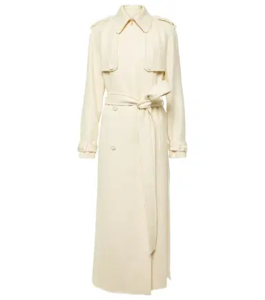 Gabriela Hearst Eithne silk and wool trench coat | Thumbnail 1 Gabriela Hearst Eithne silk and wool trench coat | Thumbnail 1