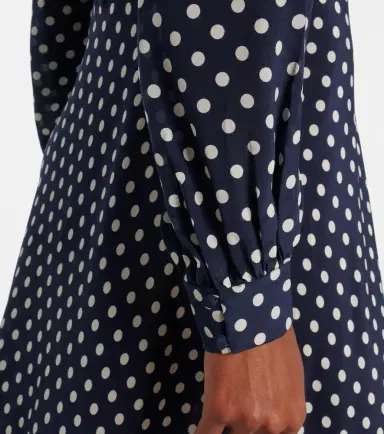 Rixo Emory polka-dot silk maxi dress | Thumbnail 3 Rixo Emory polka-dot silk maxi dress | Thumbnail 3