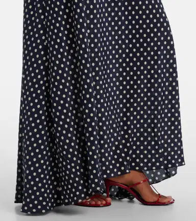 Rixo Emory polka-dot silk maxi dress | Thumbnail 4 Rixo Emory polka-dot silk maxi dress | Thumbnail 4