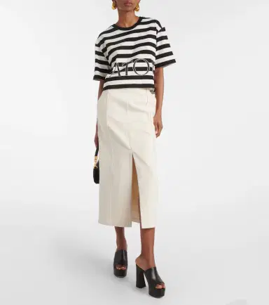 Patou High-rise denim maxi skirt | Thumbnail 2 Patou High-rise denim maxi skirt | Thumbnail 2
