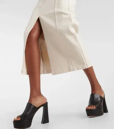 Patou High-rise denim maxi skirt | Thumbnail 5 Patou High-rise denim maxi skirt | Thumbnail 5