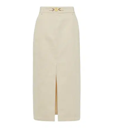 Patou High-rise denim maxi skirt | Thumbnail 1 Patou High-rise denim maxi skirt | Thumbnail 1