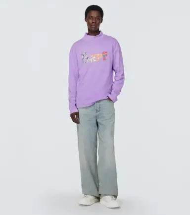 ERL Appliqué cotton jersey sweatshirt | Thumbnail 3 ERL Appliqué cotton jersey sweatshirt | Thumbnail 3