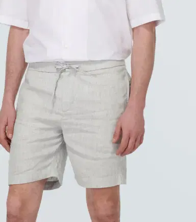 Frescobol Carioca Felipe linen and cotton shorts | Thumbnail 5 Frescobol Carioca Felipe linen and cotton shorts | Thumbnail 5
