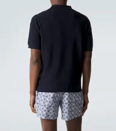 Frescobol Carioca Rino cotton and silk polo shirt | Thumbnail 3 Frescobol Carioca Rino cotton and silk polo shirt | Thumbnail 3