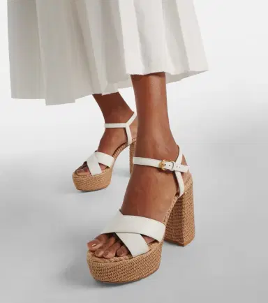Gianvito Rossi Leather platform sandals | Thumbnail 5 Gianvito Rossi Leather platform sandals | Thumbnail 5