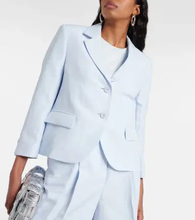 Dorothee Schumacher Summer Cruise cropped blazer | Thumbnail 2 Dorothee Schumacher Summer Cruise cropped blazer | Thumbnail 2