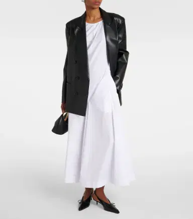 Sportmax Cactus cotton poplin midi dress | Thumbnail 2 Sportmax Cactus cotton poplin midi dress | Thumbnail 2