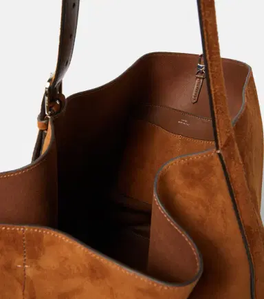 Toteme Belted suede tote bag | Thumbnail 2 Toteme Belted suede tote bag | Thumbnail 2