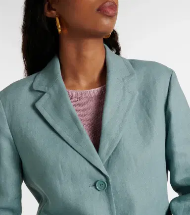 'S Max Mara Socrates single-breasted linen blazer | Thumbnail 5 'S Max Mara Socrates single-breasted linen blazer | Thumbnail 5
