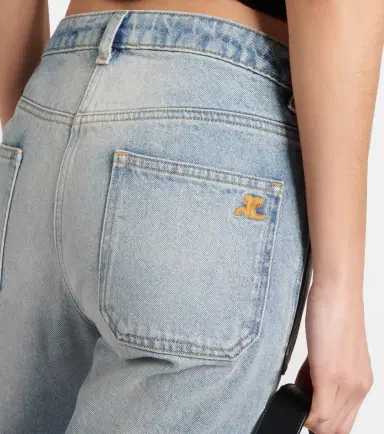 Courreges Courrèges Low-rise bootcut jeans | Thumbnail 2 Courreges Courrèges Low-rise bootcut jeans | Thumbnail 2