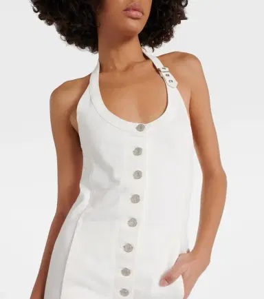 Courreges Courrèges Multiflex denim midi dress | Thumbnail 2 Courreges Courrèges Multiflex denim midi dress | Thumbnail 2